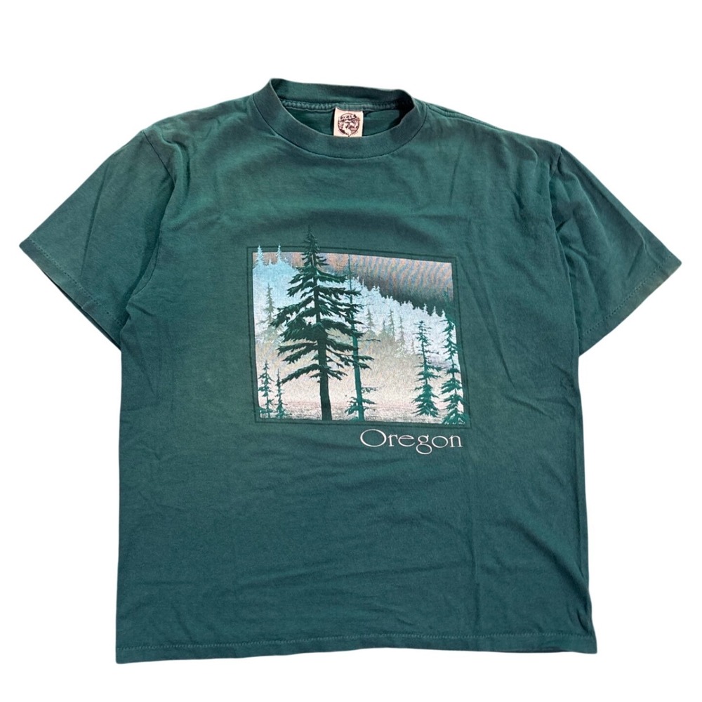 Vintage 90's Oregon Single Stitch Destination Shirt Size Large